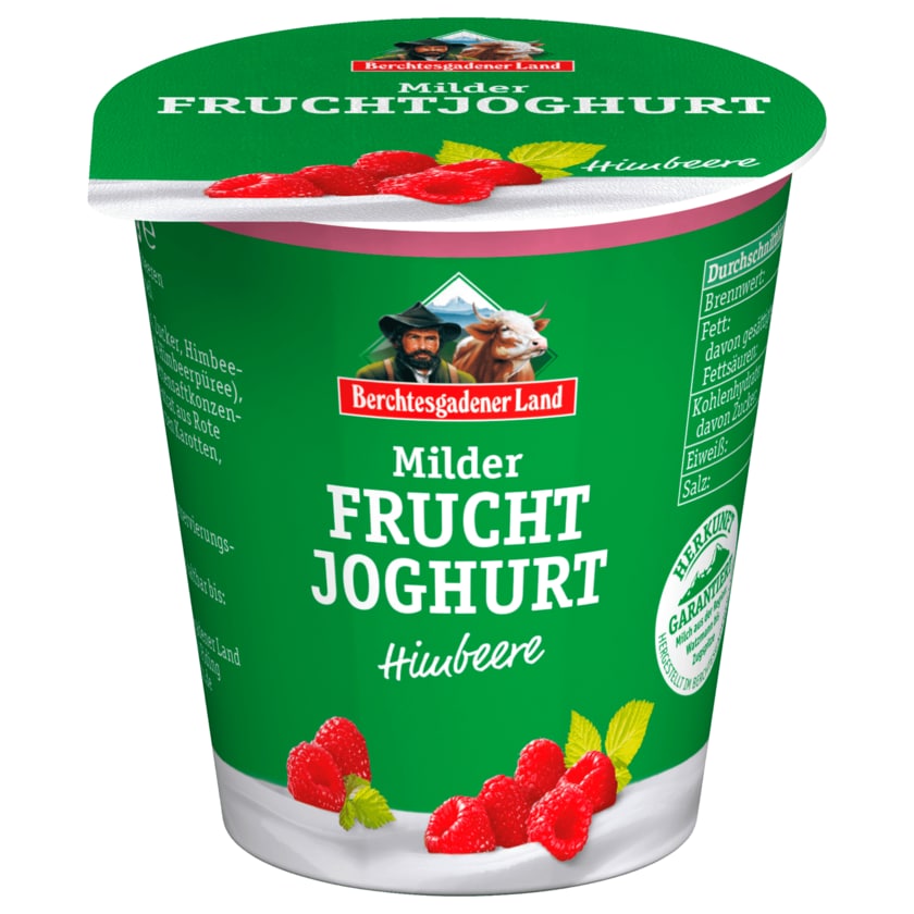 Berchtesgadener Fruchtjoghurt Himbeer 150g